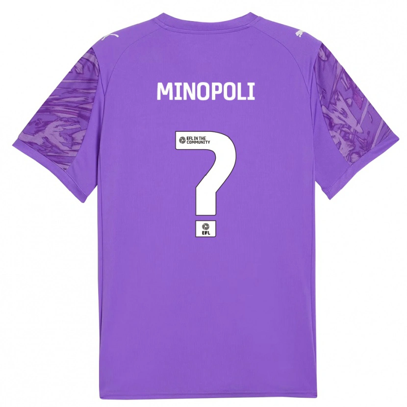 Danxen Herren Giovanni Minopoli #0 Trikot Violett Rot Torwarttrikot 2025/26 Österreich