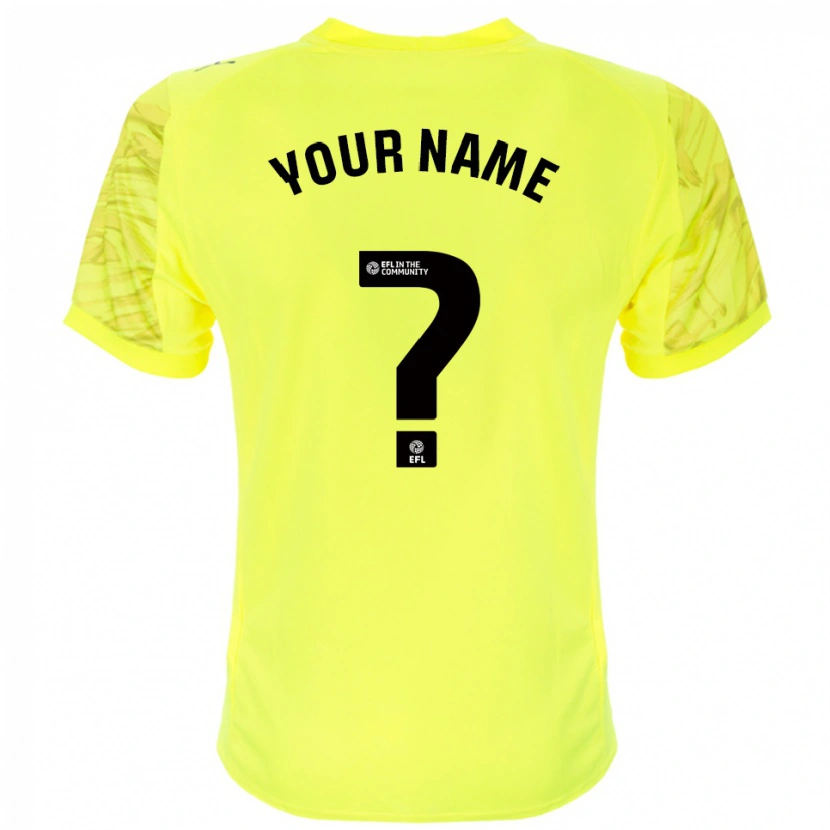 Danxen Herren Chesterfield FC Trikot Gelb Schwarz Torwarttrikot 2025/26 Österreich