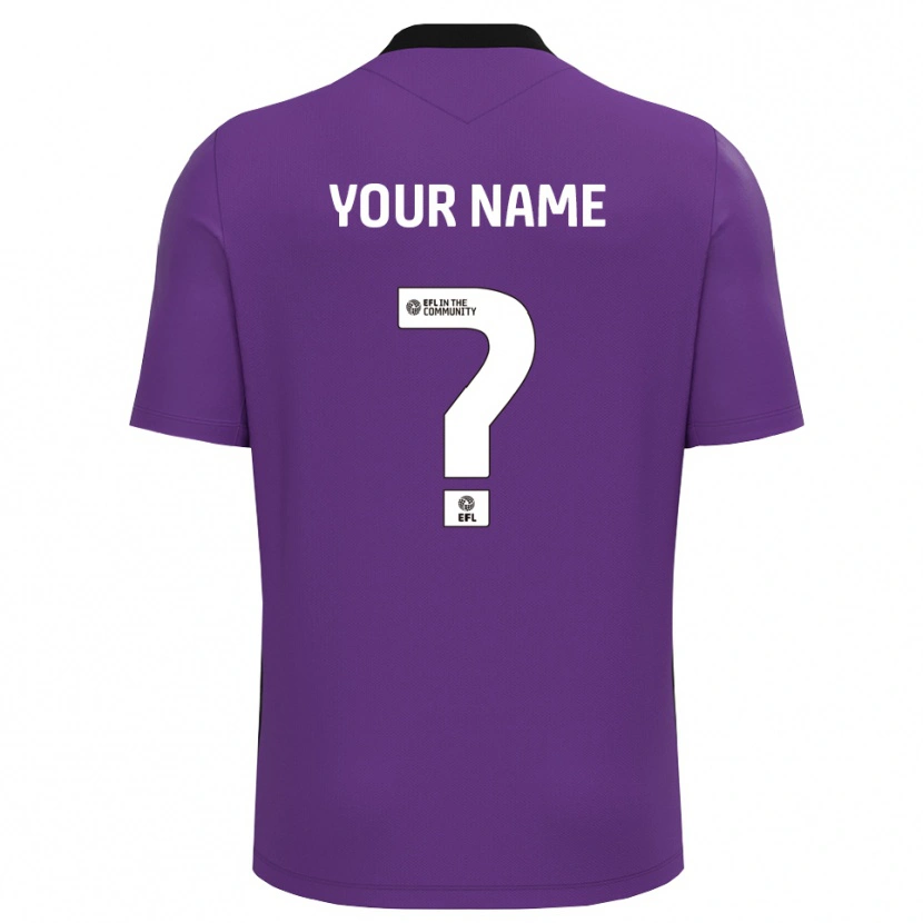 Danxen Herren Colchester United Trikot Violett Weiß Torwarttrikot 2025/26 Österreich