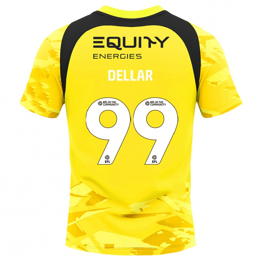 Danxen Herren Megan Dellar #99 Trikot Hellgelb Glack Torwarttrikot 2025/26 Österreich