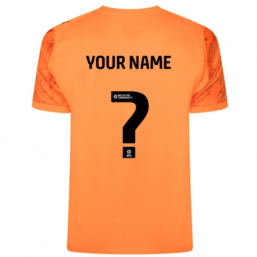 Danxen Herren Notts County Trikot Orange Schwarz Torwarttrikot 2025/26 Österreich