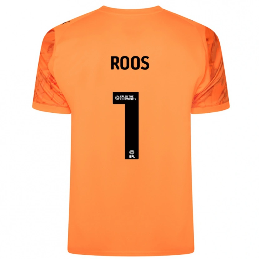 Danxen Herren Kelle Roos #1 Trikot Orange Schwarz Torwarttrikot 2025/26 Österreich