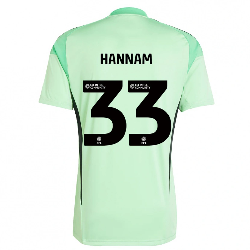 Danxen Herren Shawna Hannam #33 Trikot Hellgrün Schwarz Torwarttrikot 2025/26 Österreich