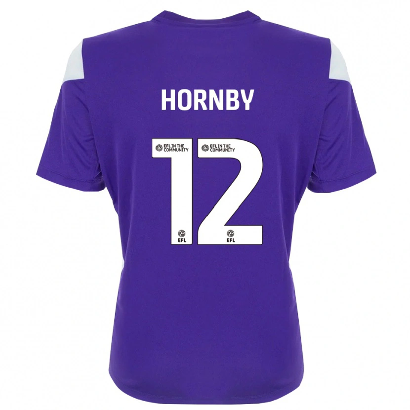 Danxen Herren Sam Hornby #12 Trikot Violett Weiß Torwarttrikot 2025/26 Österreich