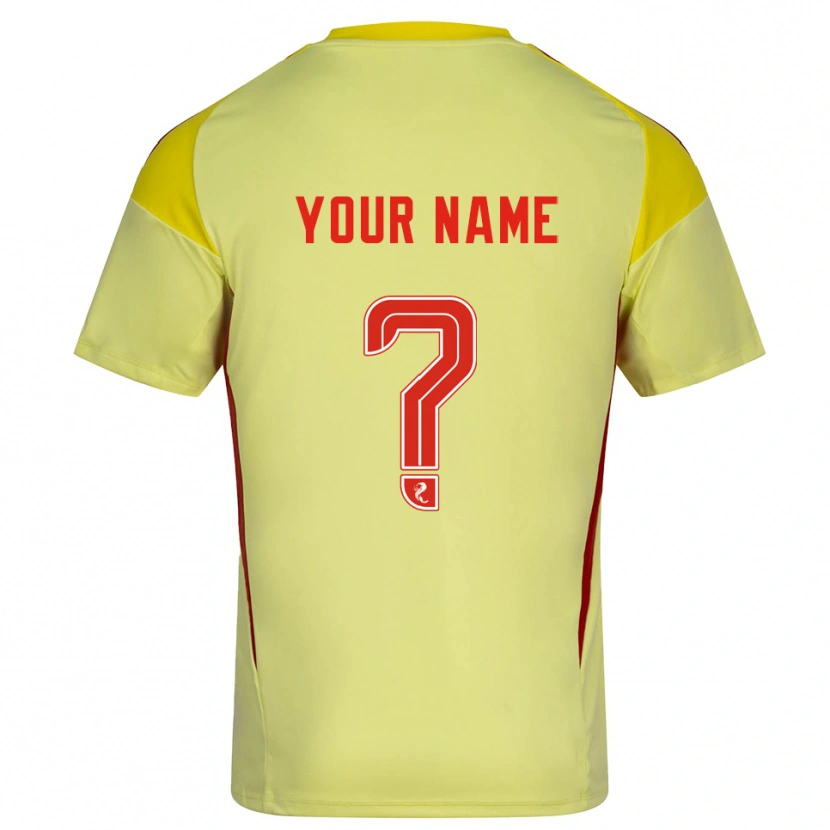 Danxen Herren Aberdeen Trikot Gelb Rot Torwarttrikot 2025/26 Österreich