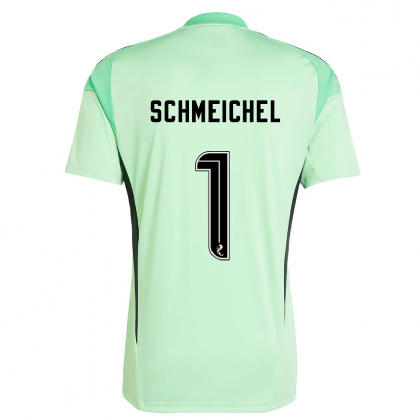 Danxen Herren Kasper Schmeichel #1 Trikot Hellgrün Schwarz Torwarttrikot 2025/26 Österreich