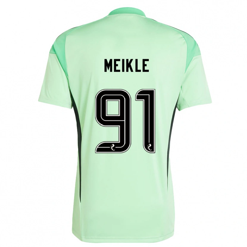 Danxen Herren Jamie Meikle #91 Trikot Hellgrün Schwarz Torwarttrikot 2025/26 Österreich