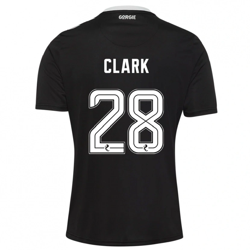 Danxen Herren Zander Clark #28 Trikot Schwarz Bordeaux Torwarttrikot 2025/26 Österreich