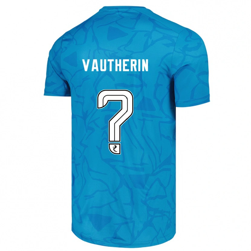 Danxen Herren Sam Vautherin #0 Trikot Blau Weiß Torwarttrikot 2025/26 Österreich