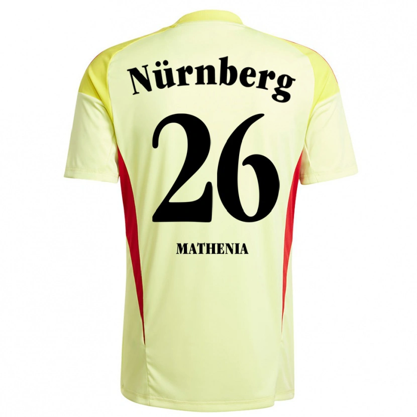 Danxen Herren Christian Mathenia #26 Trikot Gelb Schwarz Torwarttrikot 2025/26 Österreich