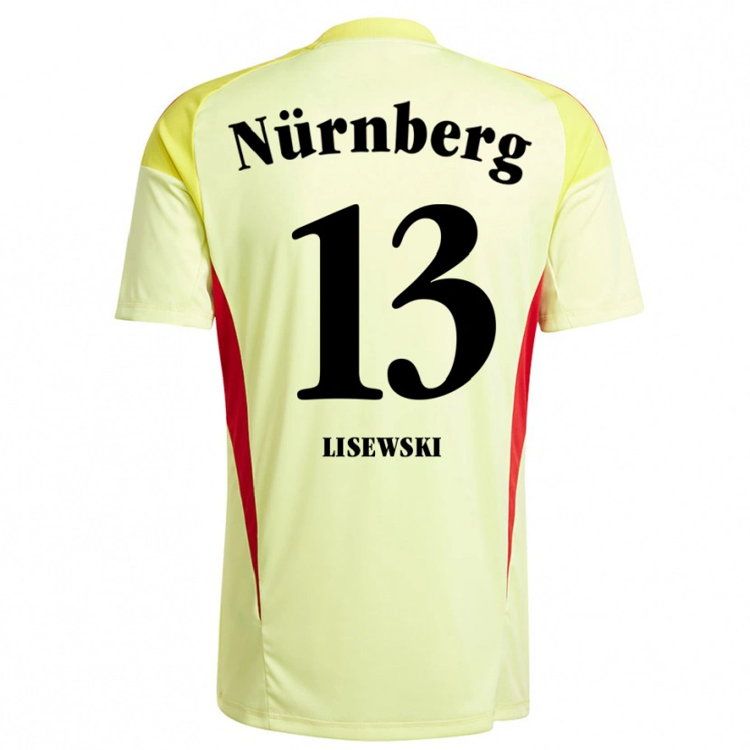 Danxen Herren Robin Lisewski #13 Trikot Gelb Schwarz Torwarttrikot 2025/26 Österreich