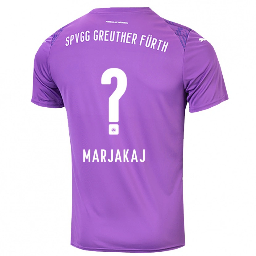 Danxen Herren Sabina Marjakaj #0 Trikot Lila Weiß Torwarttrikot 2025/26 Österreich