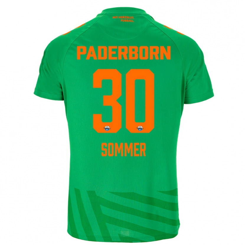 Danxen Herren Konstantin Sommer #30 Trikot Grün Orange Torwarttrikot 2025/26 Österreich