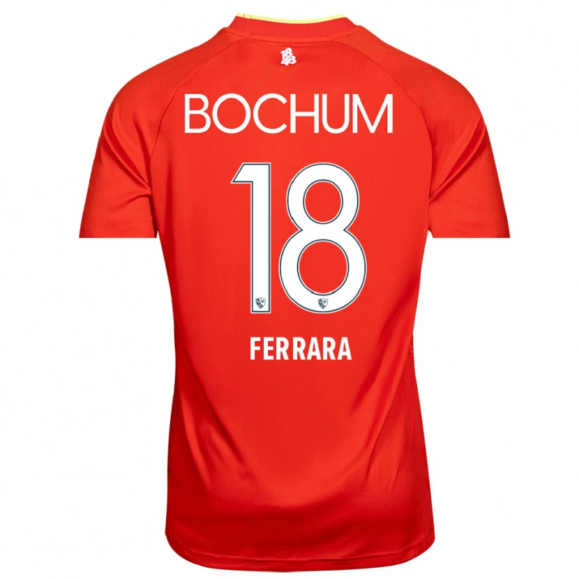 Danxen Herren Noah-Ali Ferrara #18 Trikot Rot Weiß Torwarttrikot 2025/26 Österreich