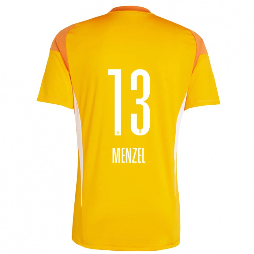 Danxen Herren Phillip Menzel #13 Trikot Gelb Orange Torwarttrikot 2025/26 Österreich