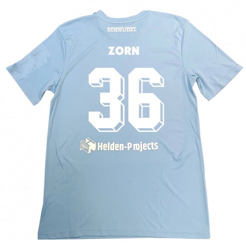 Danxen Herren Emil Zorn #36 Trikot Blaugrau Torwarttrikot 2025/26 Österreich