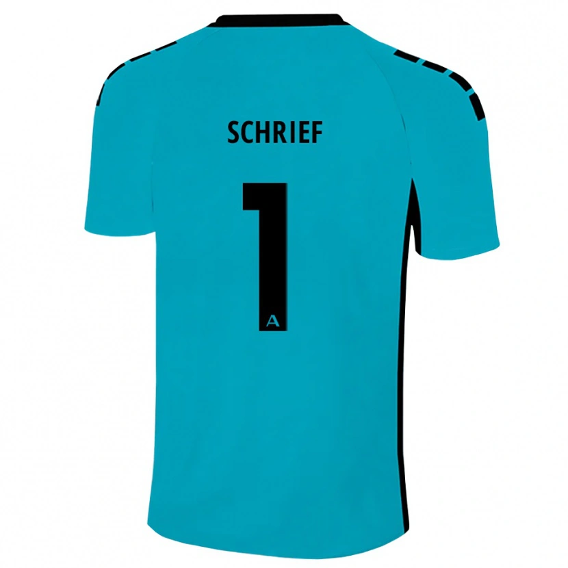 Danxen Herren Moritz Schrief #1 Trikot Cyan Torwarttrikot 2025/26 Österreich