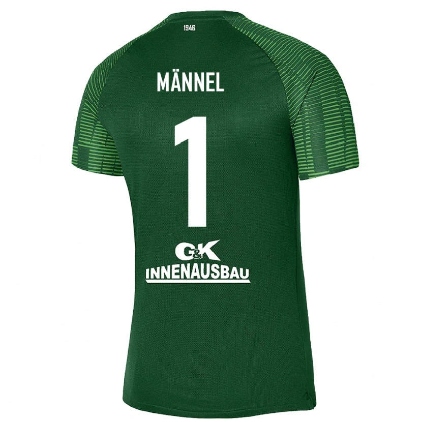 Danxen Herren Martin Männel #1 Trikot Tiefgrün Schwarz Torwarttrikot 2025/26 Österreich