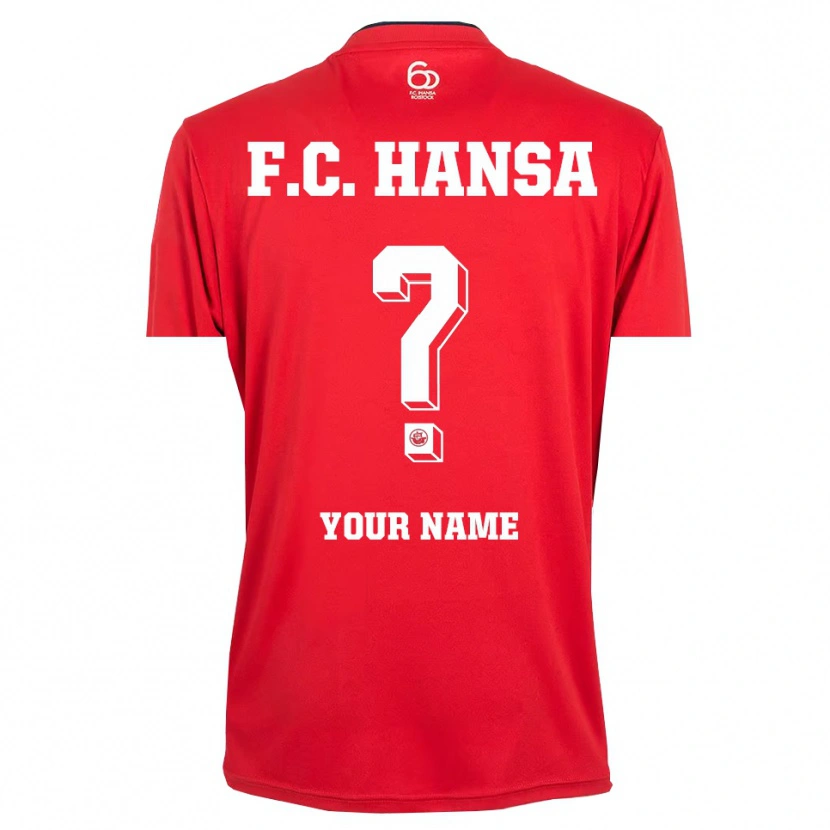 Danxen Herren Hansa Rostock Trikot Rot Weiß Torwarttrikot 2025/26 Österreich