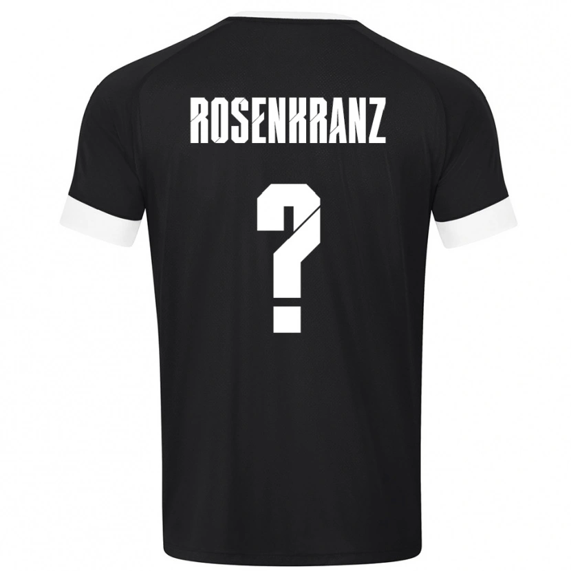 Danxen Herren Colin Rosenkranz #0 Trikot Schwarz Weiß Torwarttrikot 2025/26 Österreich