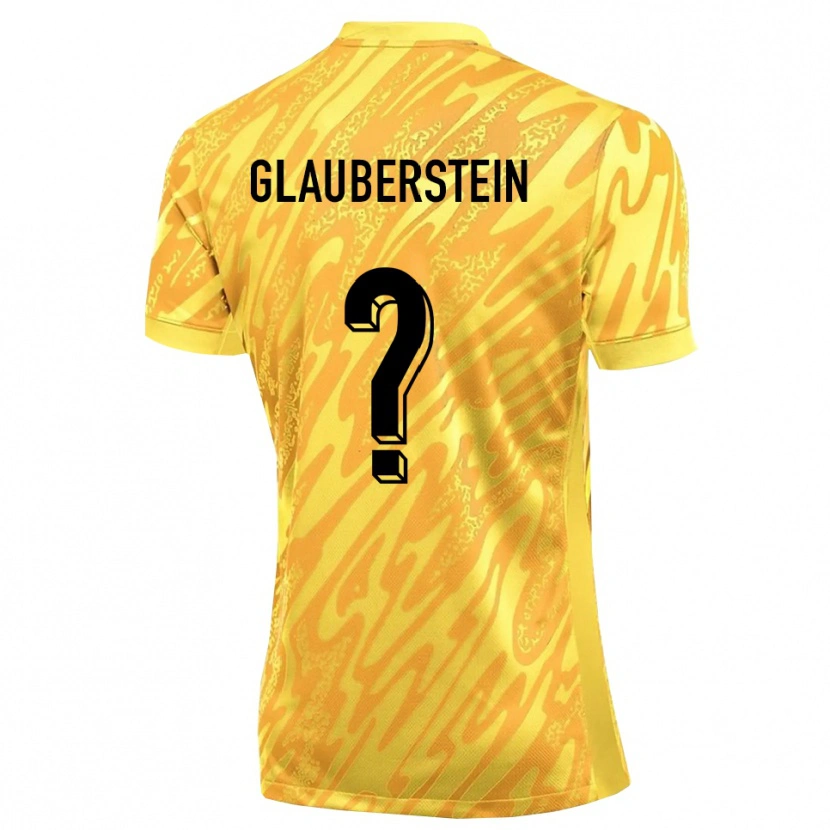 Danxen Herren Jonas Glauberstein #0 Trikot Gelb Orange Torwarttrikot 2025/26 Österreich