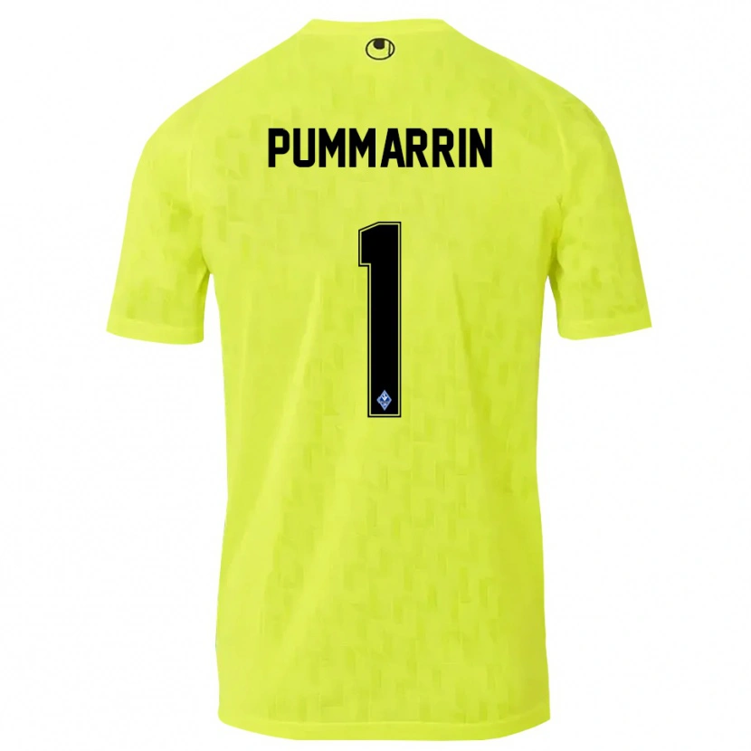 Danxen Herren Kritsana Pummarrin #1 Trikot Gelb Schwarz Torwarttrikot 2025/26 Österreich
