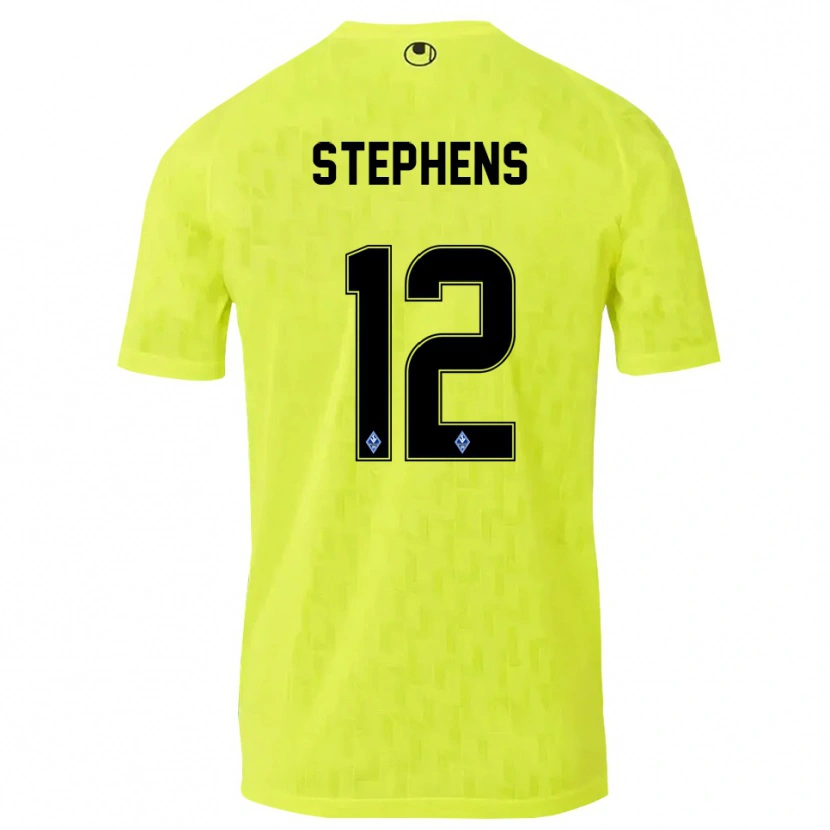 Danxen Herren Kaden Stephens #12 Trikot Gelb Schwarz Torwarttrikot 2025/26 Österreich