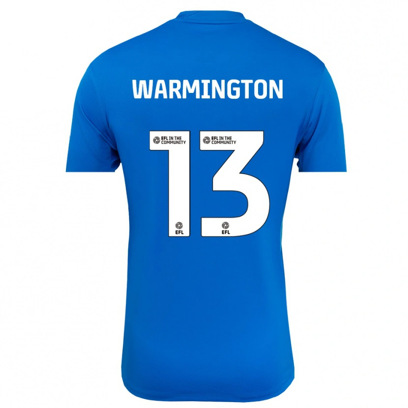 Danxen Herren Tyrese Warmington #13 Trikot Blau Weiß Torwarttrikot 2025/26 Österreich
