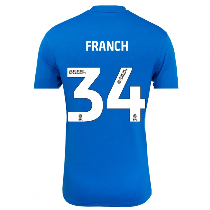 Danxen Herren Adrianna Franch #34 Trikot Blau Weiß Torwarttrikot 2025/26 Österreich
