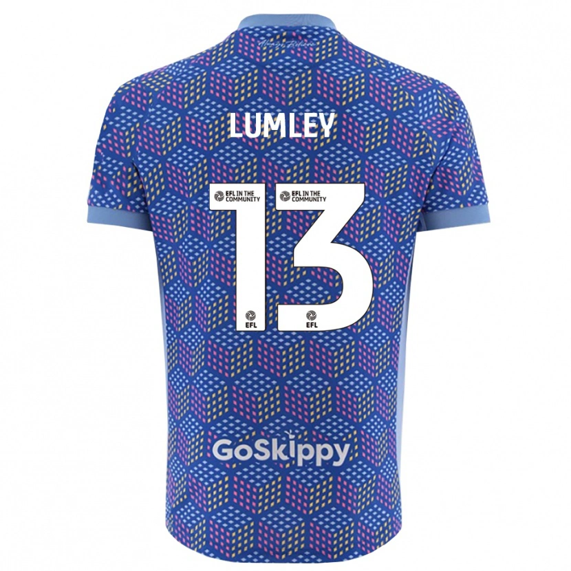 Danxen Herren Joe Lumley #13 Trikot Blau Schwarz Torwarttrikot 2025/26 Österreich