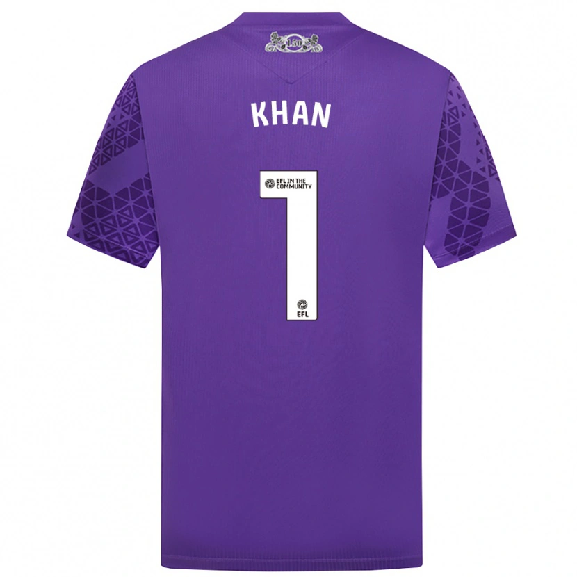 Danxen Herren Adam Khan #1 Trikot Violett Weiß Torwarttrikot 2025/26 Österreich
