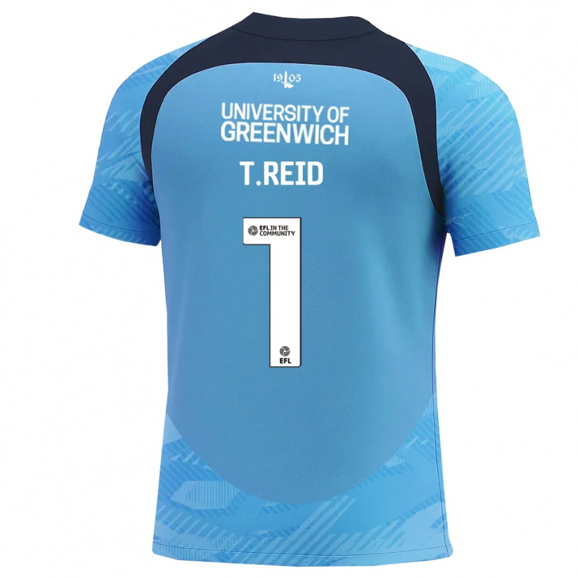 Danxen Herren Tommy Reid #1 Trikot Blau Weiß Torwarttrikot 2025/26 Österreich