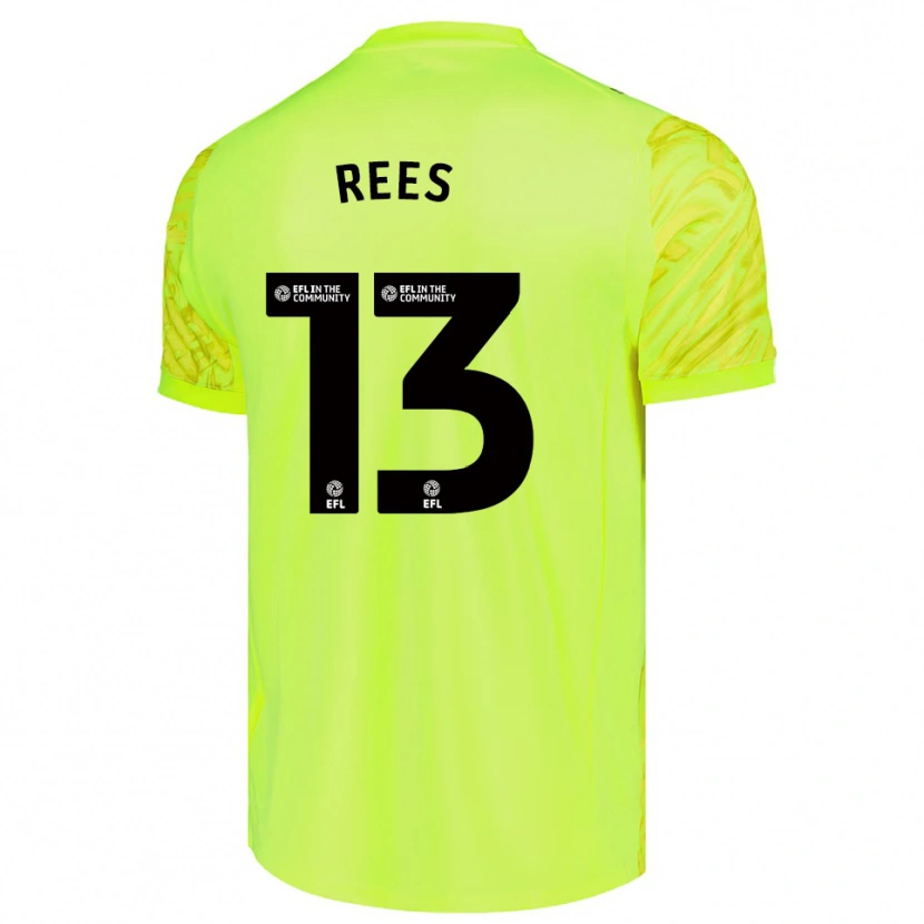 Danxen Herren Harvey Rees #13 Trikot Leuchtgrün Torwarttrikot 2025/26 Österreich