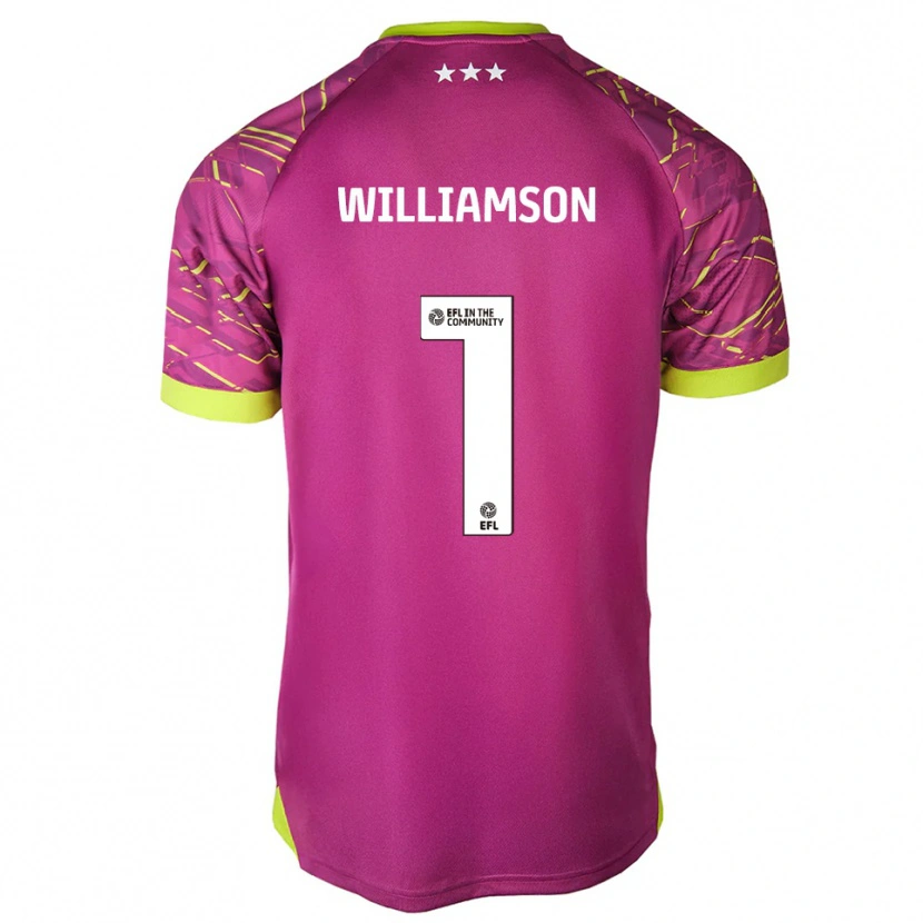 Danxen Herren Woody Williamson #1 Trikot Magentarot Torwarttrikot 2025/26 Österreich