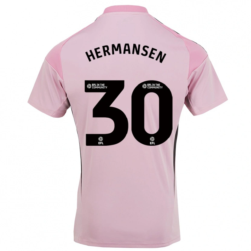 Danxen Herren Mads Hermansen #30 Trikot Kirschblütenrosa Torwarttrikot 2025/26 Österreich