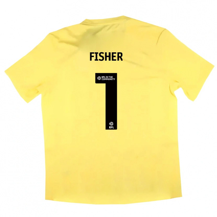 Danxen Herren Nathan Fisher #1 Trikot Gelb Schwarz Torwarttrikot 2025/26 Österreich