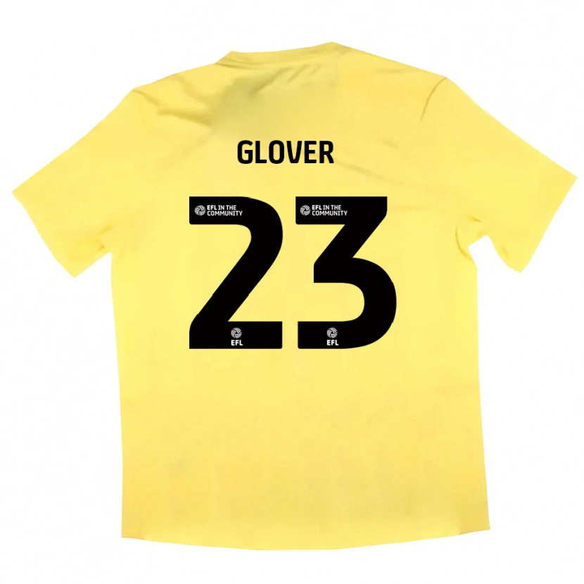 Danxen Herren Tom Glover #23 Trikot Gelb Schwarz Torwarttrikot 2025/26 Österreich