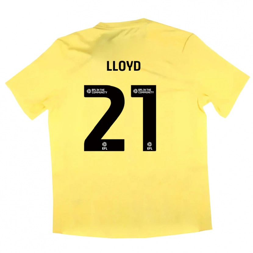 Danxen Herren Oliver Lloyd #21 Trikot Gelb Schwarz Torwarttrikot 2025/26 Österreich