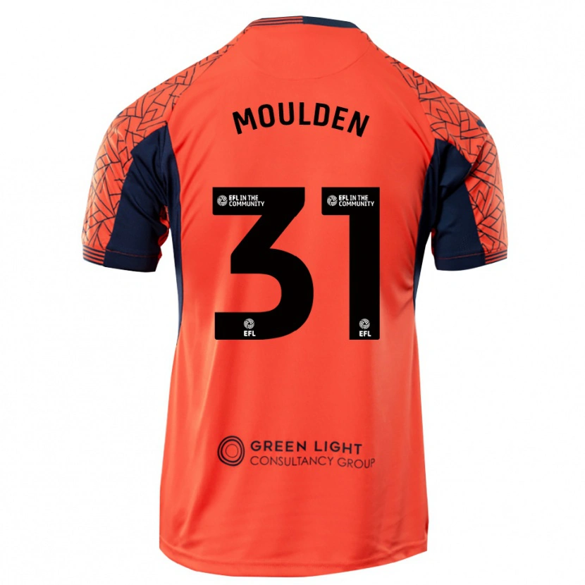 Danxen Herren Louie Moulden #31 Trikot Orange Schwarz Torwarttrikot 2025/26 Österreich