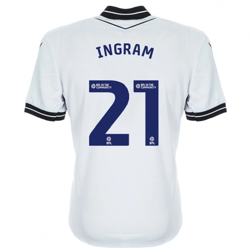 Danxen Herren Matt Ingram #21 Trikot Weiß Königsblau Torwarttrikot 2025/26 Österreich