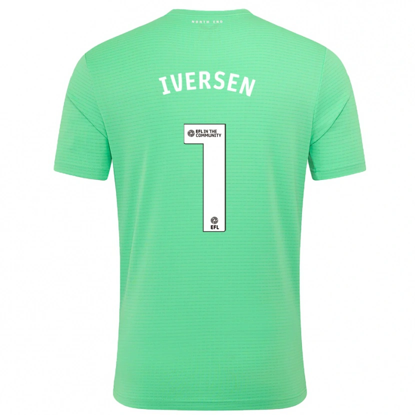 Danxen Herren Daniel Iversen #1 Trikot Pastell Türkis Torwarttrikot 2025/26 Österreich