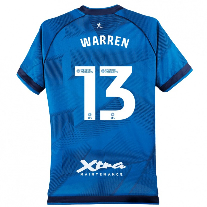 Danxen Herren Charlie Warren #13 Trikot Blau Weiß Torwarttrikot 2025/26 Österreich