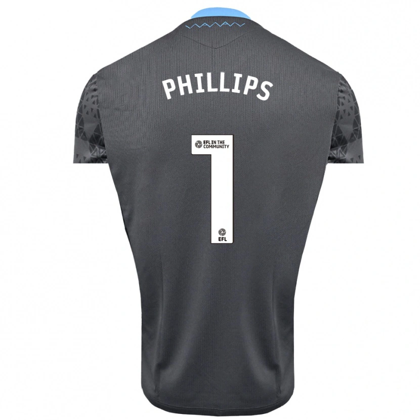 Danxen Herren Jack Phillips #1 Trikot Grau Weiß Torwarttrikot 2025/26 Österreich