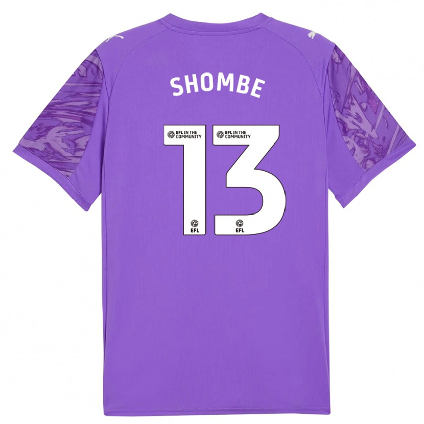 Danxen Herren Khiani Shombe #13 Trikot Lila Weiß Torwarttrikot 2025/26 Österreich
