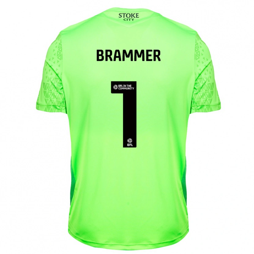 Danxen Herren Ruben Brammer #1 Trikot Grün Schwarz Torwarttrikot 2025/26 Österreich