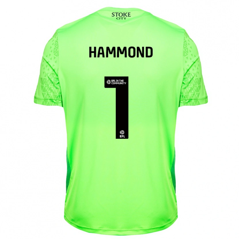 Danxen Herren Alek Hammond #1 Trikot Grün Schwarz Torwarttrikot 2025/26 Österreich