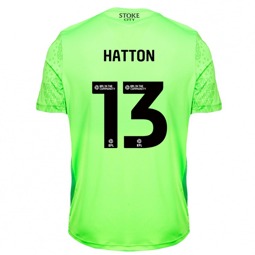 Danxen Herren Oscar Hatton #13 Trikot Grün Schwarz Torwarttrikot 2025/26 Österreich