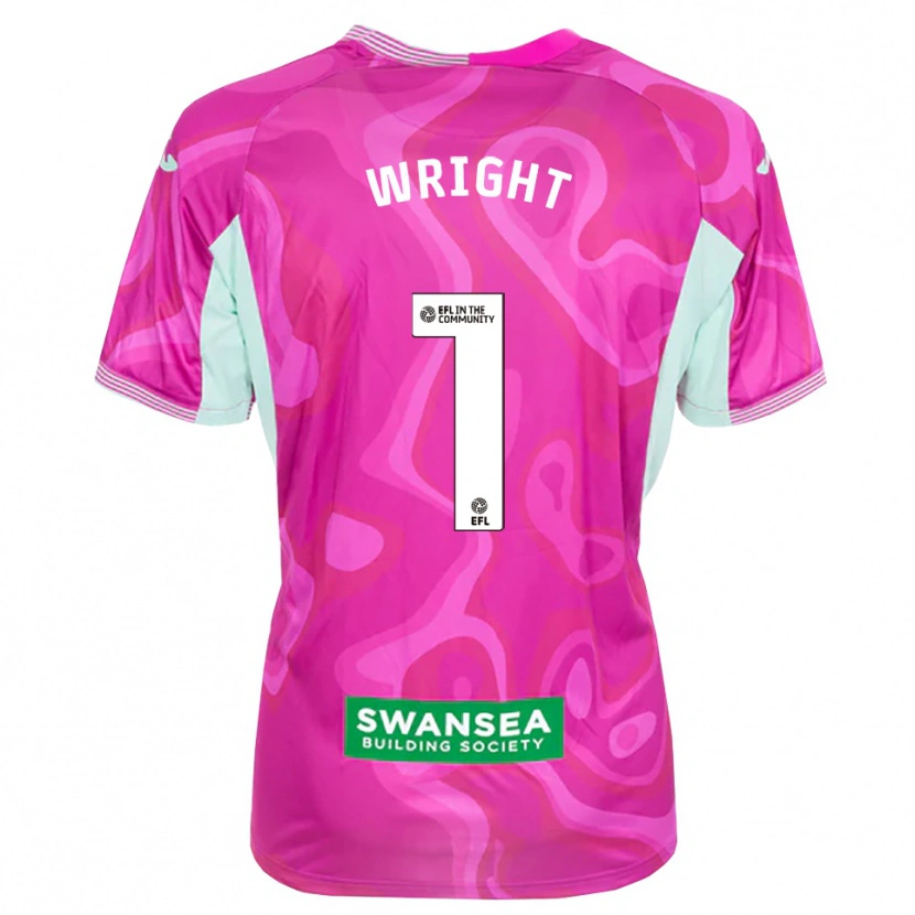 Danxen Herren Tom Wright #1 Trikot Magenta Weiß Torwarttrikot 2025/26 Österreich