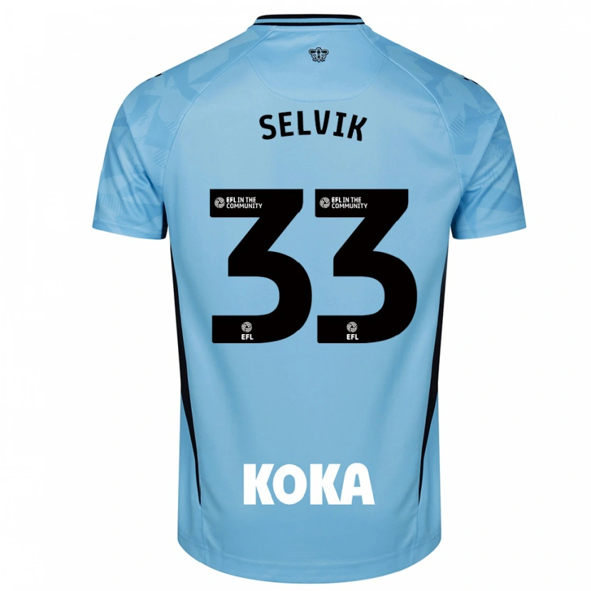 Danxen Herren Egil Selvik #33 Trikot Hellhimmelblau Torwarttrikot 2025/26 Österreich