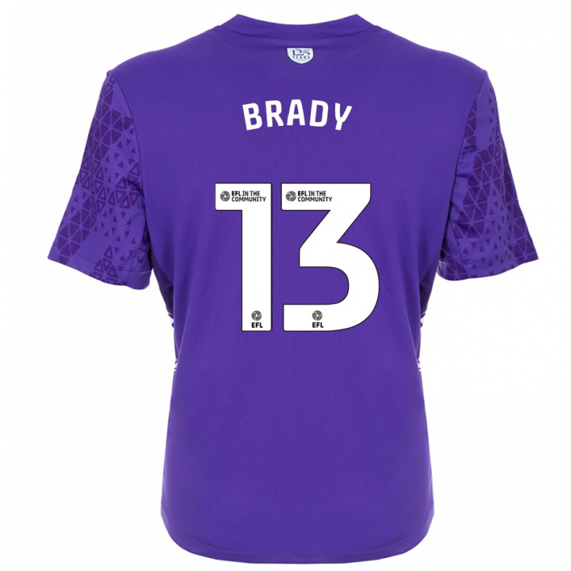 Danxen Herren Louis Brady #13 Trikot Violett Weiß Torwarttrikot 2025/26 Österreich